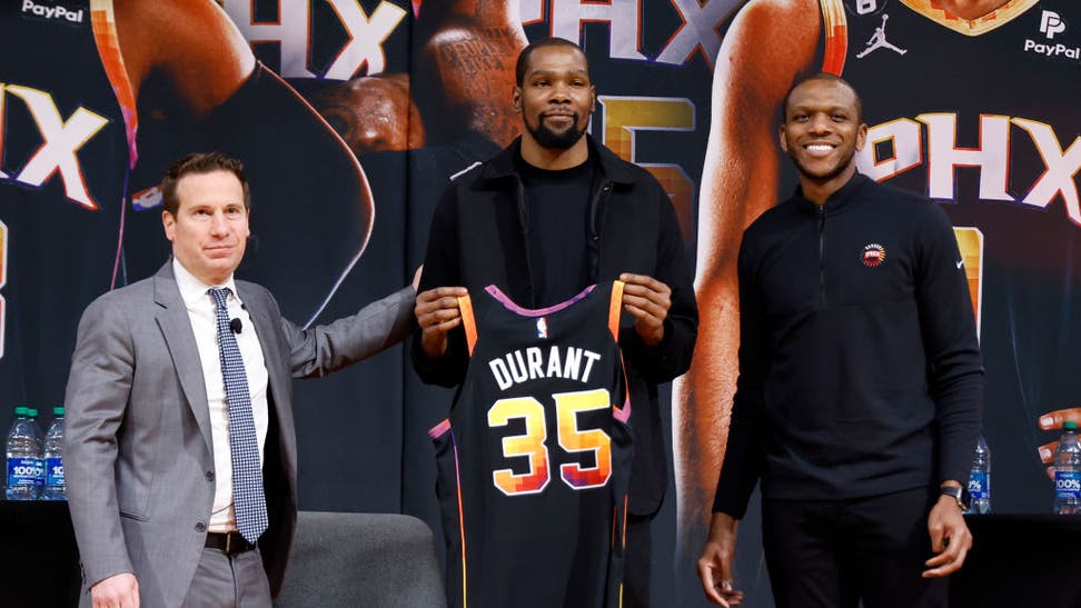 Phoenix Suns Introduce Kevin Durant