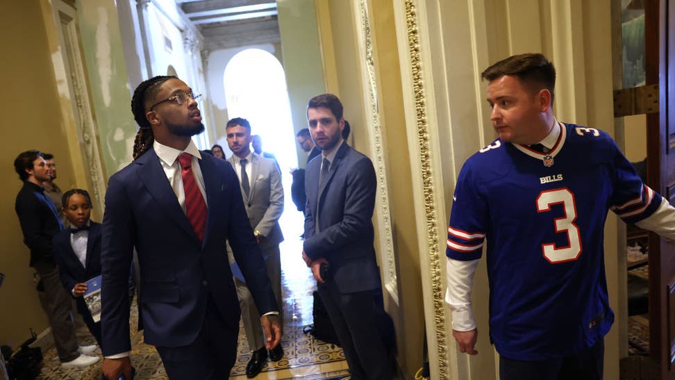 Buffalo Bills' Damar Hamlin On Capitol Hill To Discuss NFL Safety Legislation