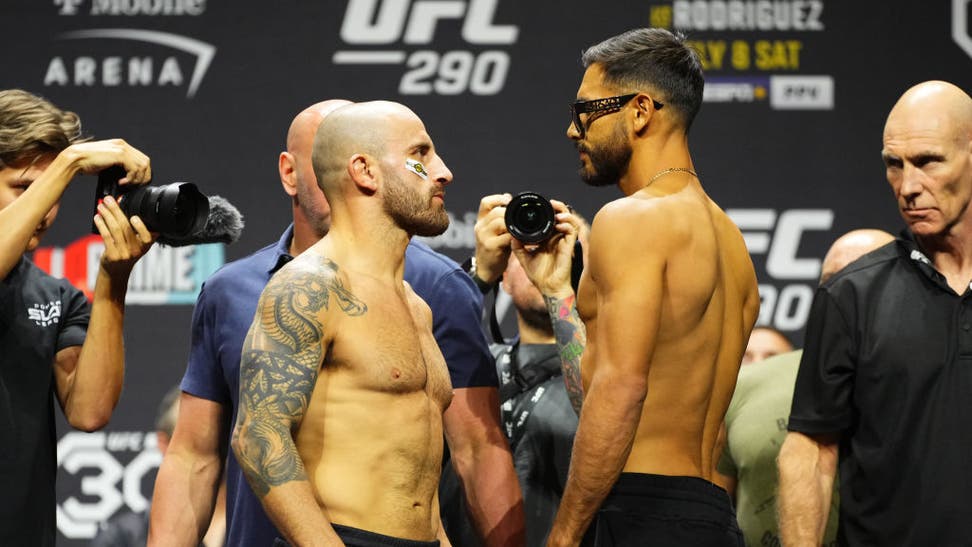 UFC 290: Ceremonial Weigh-in