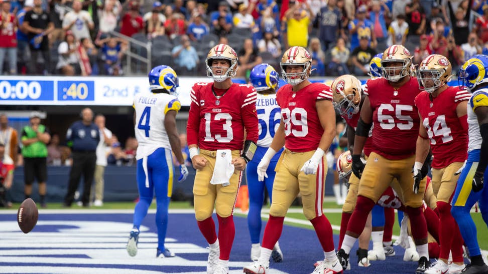 San Francisco 49ers v Los Angeles Rams