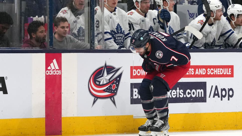 Toronto Maple Leafs v Columbus Blue Jackets