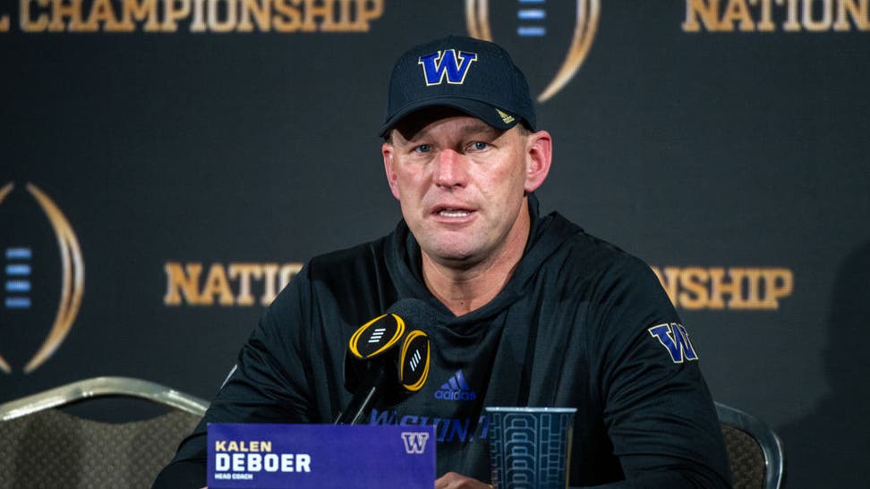 Washington head coach Kalen DeBoer could be the perfect fit for Alabama in its search for Nick Saban replacement