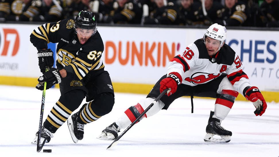 New Jersey Devils v Boston Bruins