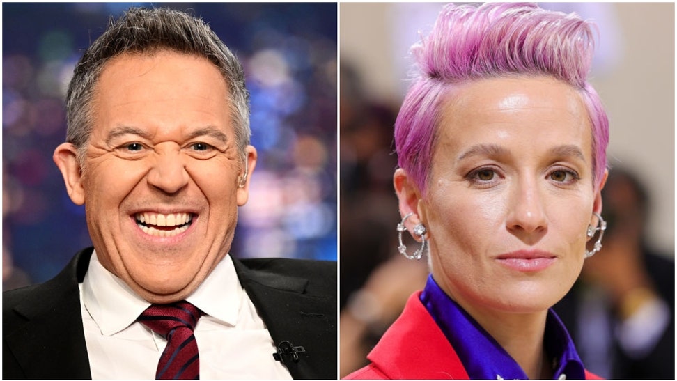 Greg Gutfeld cut loose on Megan Rapinoe with a must-watch monologue. Watch a video of the Fox News star destroying her. (Credit: Getty Images)