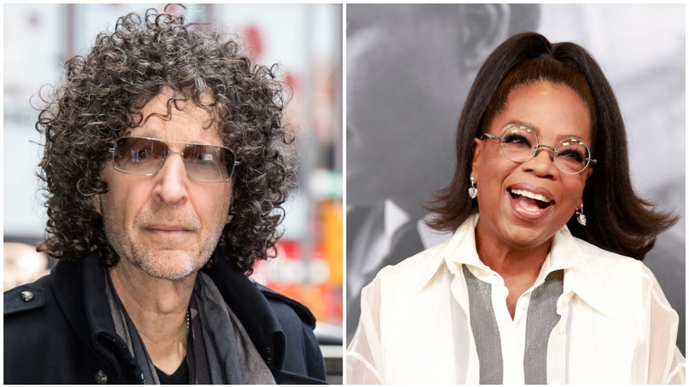 Howard Stern and Oprah Winfrey