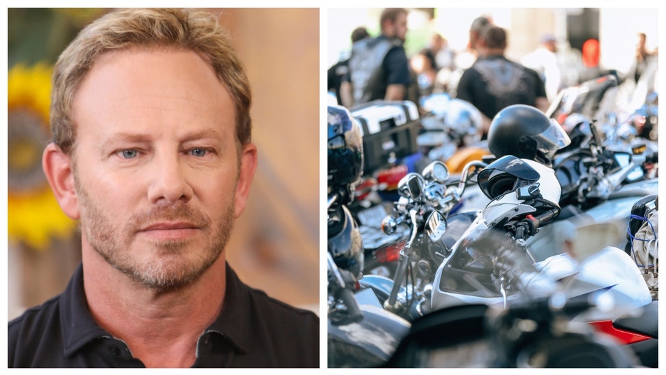 IAN ZIERING 90210 BIKE GANG