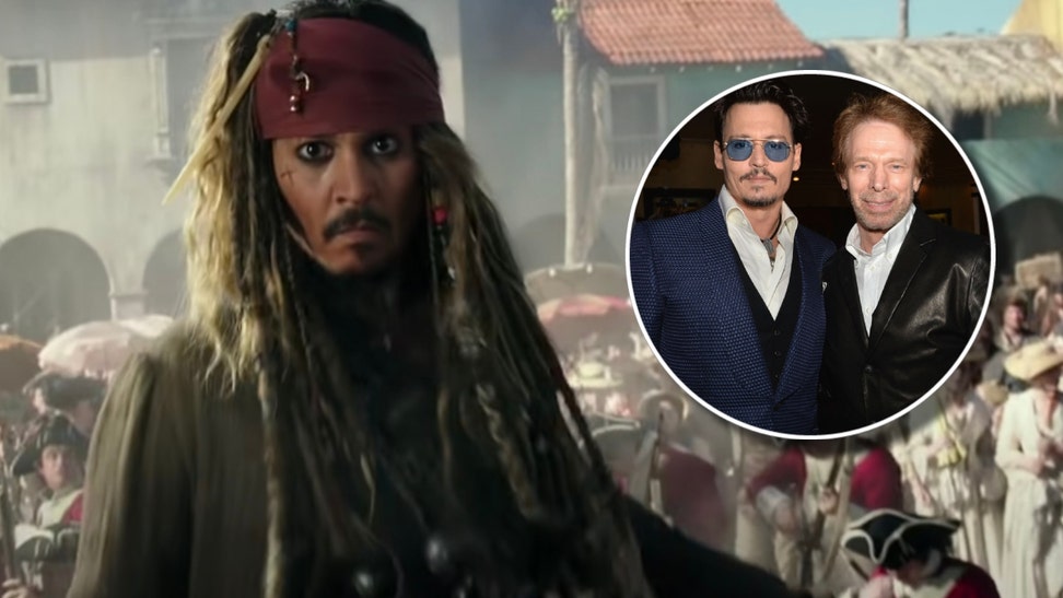 Jack Sparrow, Johnny Depp, and Jerry Bruckheimer