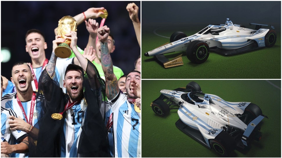 Argentina World Cup IndyCar livery