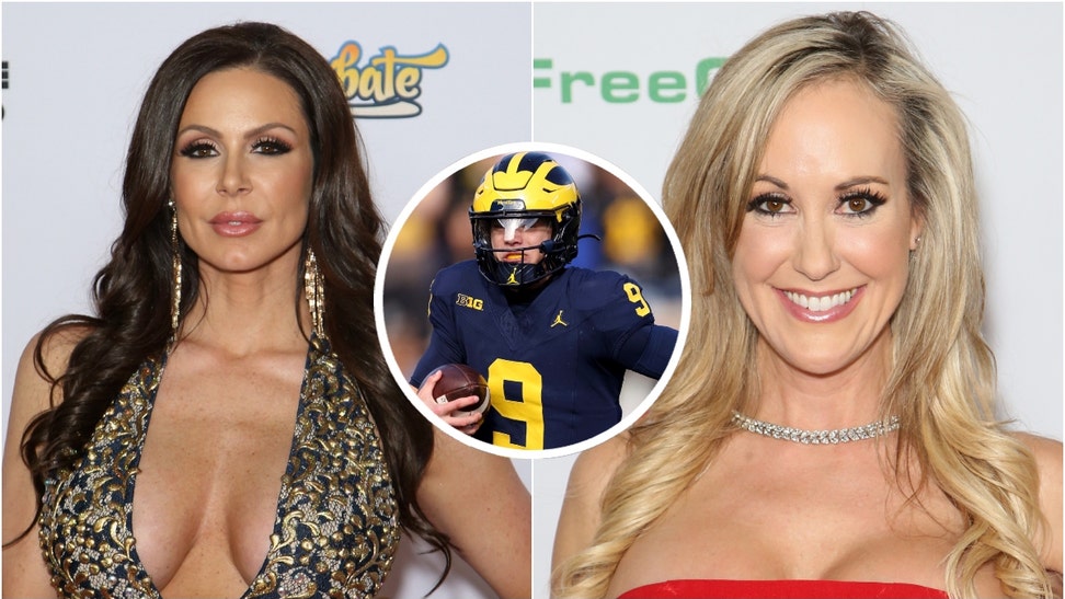 Porn stars Kendra Lust and Brandi Love celebrated Michigan beating Ohio State. (Credit: Getty Images)