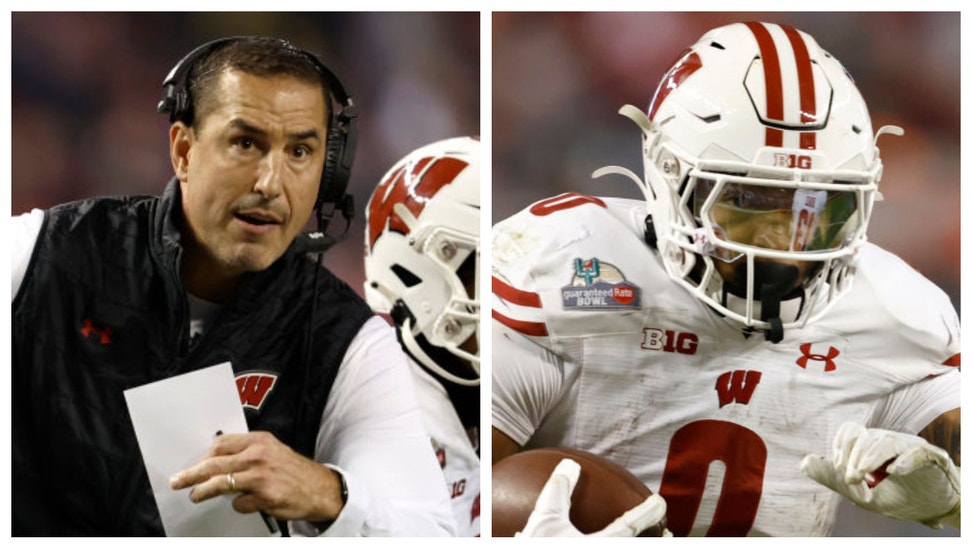Wisconsin drops great Luke Fickell hype video. (Credit: Getty Images)