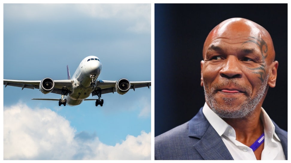 MIKE TYSON AIRPLANE