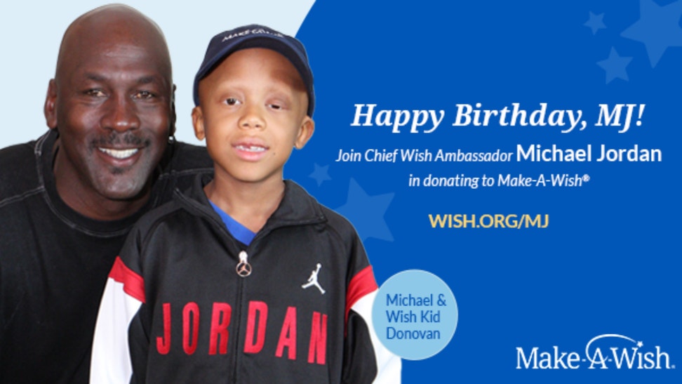 michael jordan make a wish