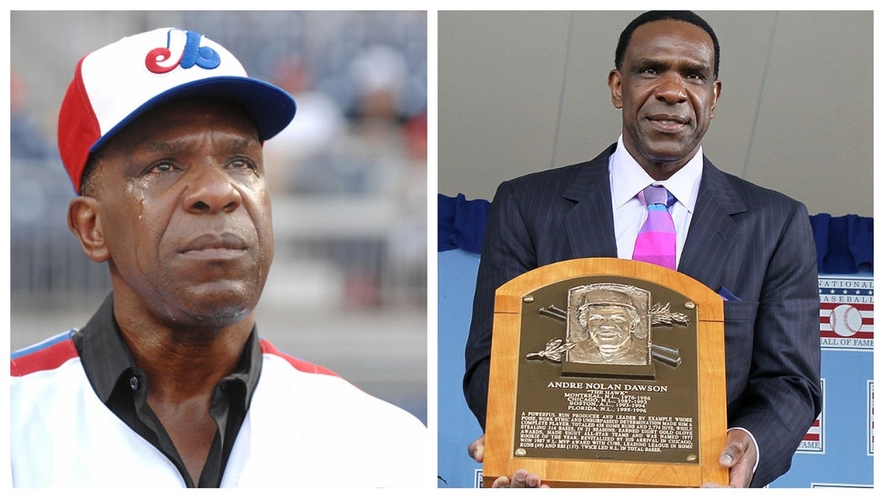 ANDRE DAWSON BASEBALL HALL OF FAME MONTREAL EXPOS