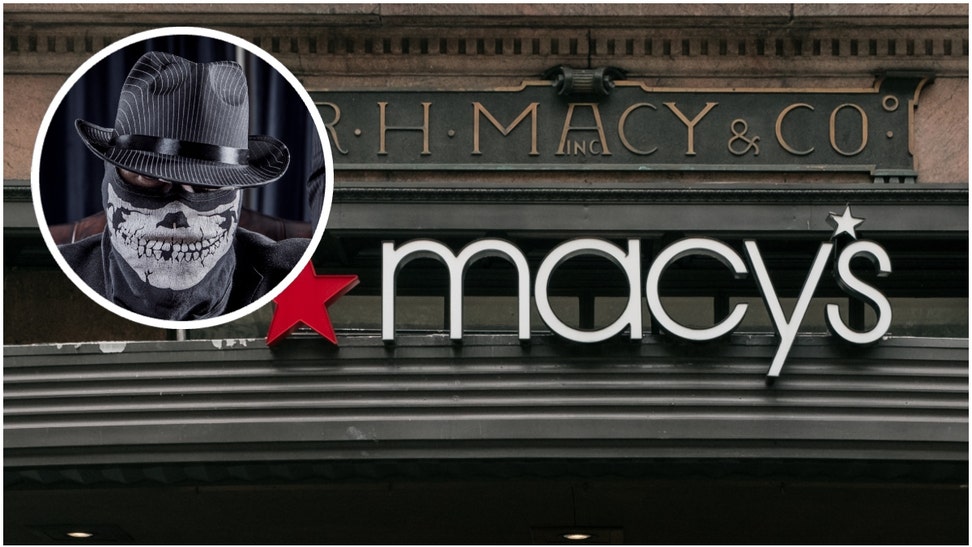 A massive mob ransacked a Macy's location in Los Angeles. Watch a video of the mob robbing the store. Why is crime out of control? (Credit: Getty Images)