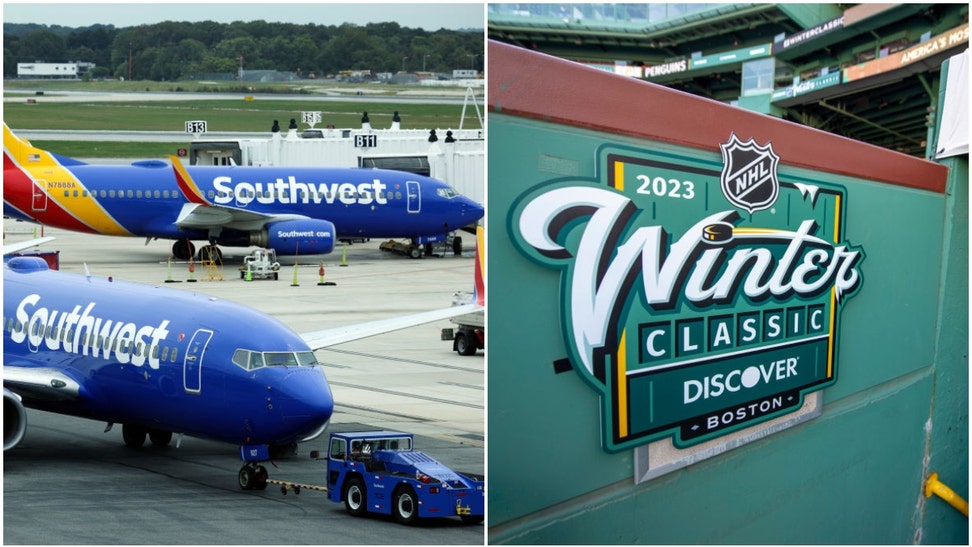 Southwest Planes and NHL Winter Classic