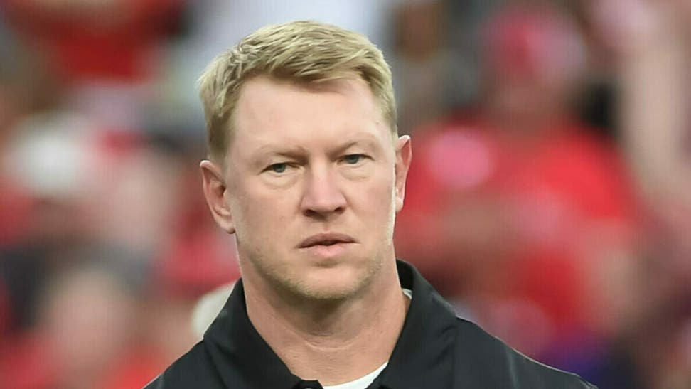 Nebraska coach Scott Frost makes wild comment about players throwing up during practice. (Photo by Steven Branscombe/Getty Images)