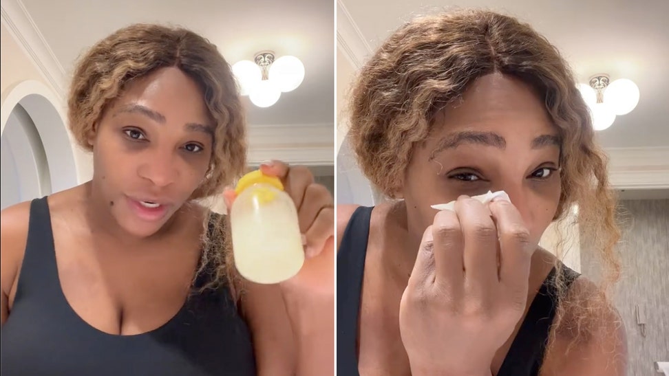 Serena Williams breast milk