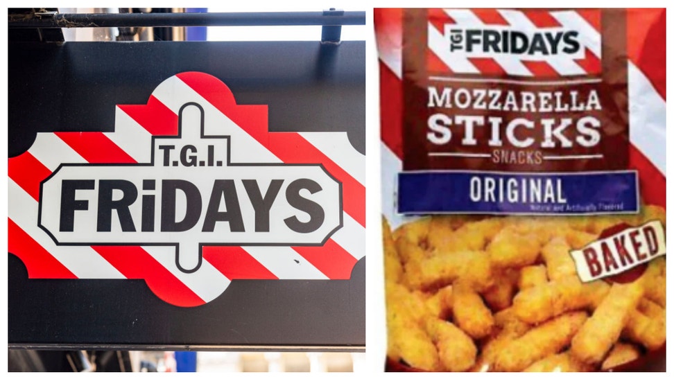 TGI Fridays mozzarella sticks