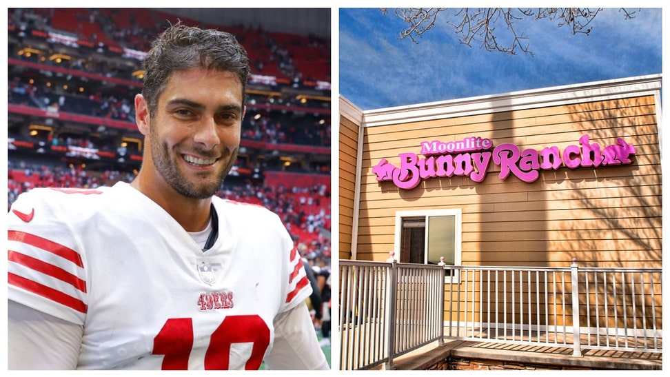 The Bunny Ranch Welcomes Jimmy Garoppolo To Las Vegas
