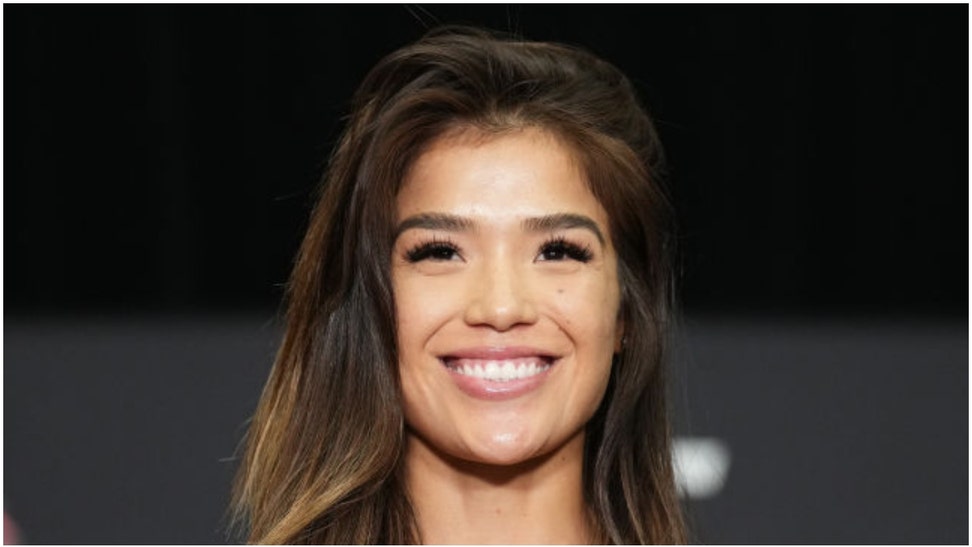 Tracy Cortez appears to be in high spirits after some recent online drama with Brian Ortega. She posted bikini content on Instagram. (Credit: Getty Images)