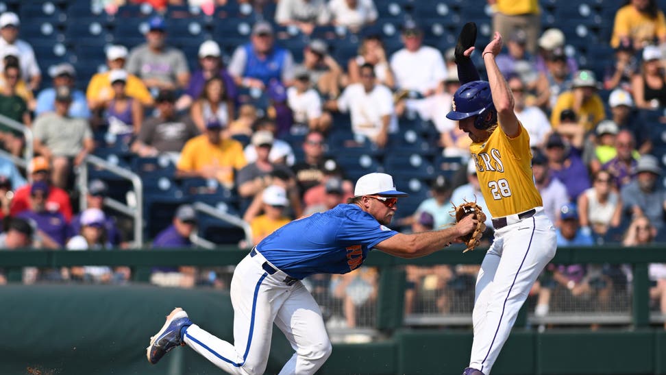 NCAA Baseball: College World Series-Florida vs LSU