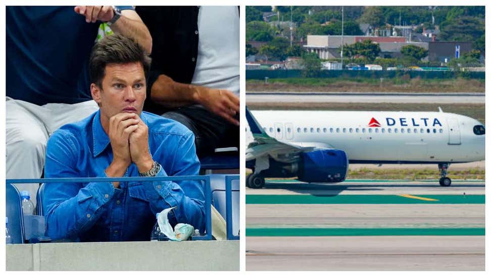 TOM BRADY DELTA AIRLINES