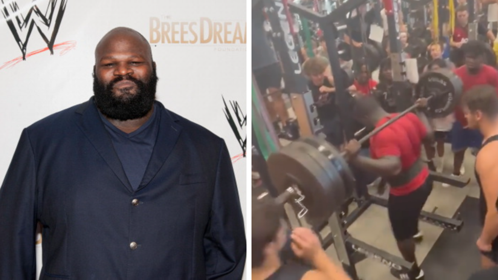 Son Of WWE's Mark Henry Puts College Recruiters On Notice With 600 LB Squat