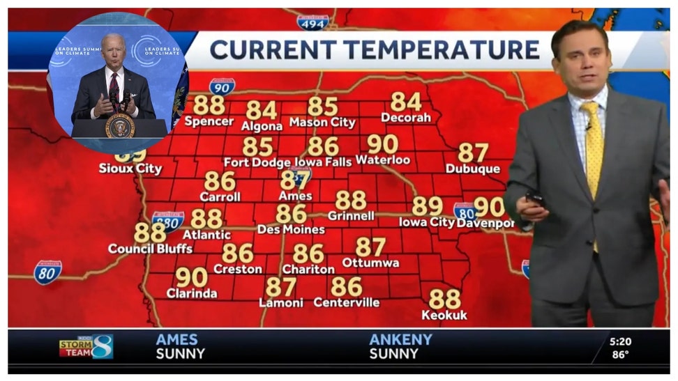 Iowa weatherman quits over ptsd from climate change.