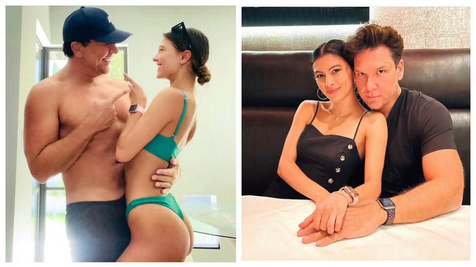 Dane Cook and Kelsi Taylor are loving life!