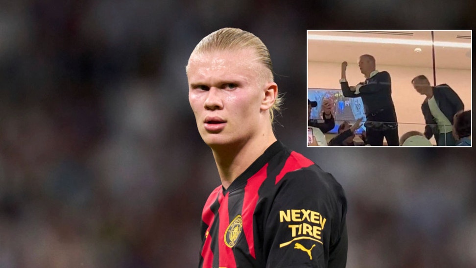 Erling Haaland's Dad Taunts Real Madrid Fans, Is Removed From Match