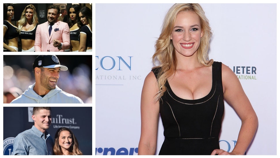 Paige Spiranac rival Grace Charis hangs with Conor McGregor at Cowboys game.