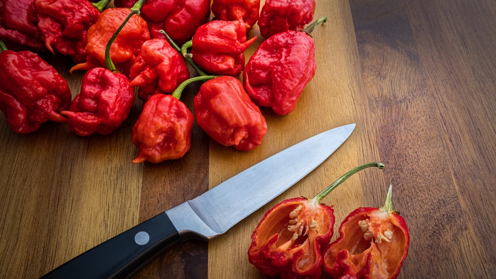 Carolina Reaper peppers