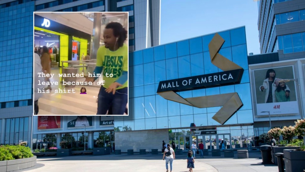 Man Ordered To Remove 'Jesus Saves' Shirt At Mall Of America: Video