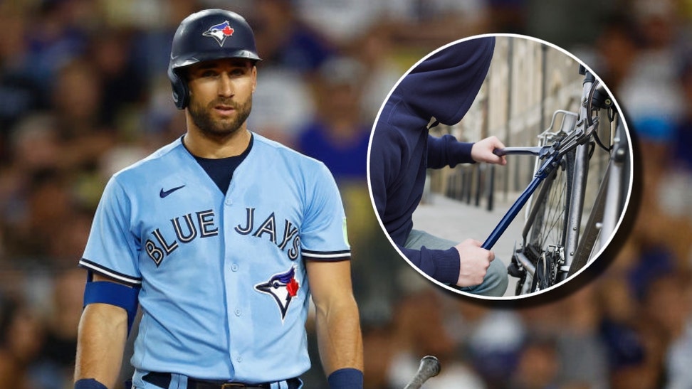 Toronto Blue Jays Kevin Kiermaier Bike Thief