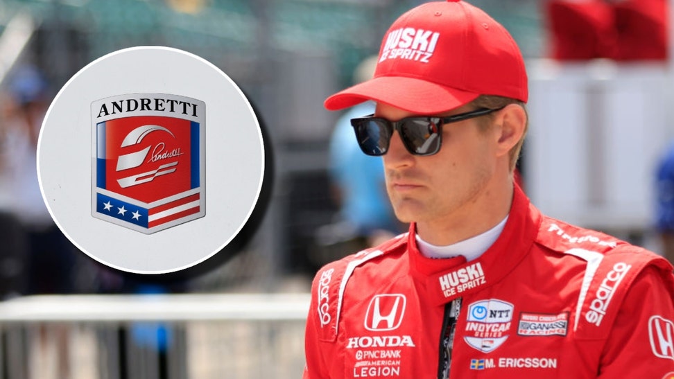Marcus Ericsson and Andretto Autosport logo