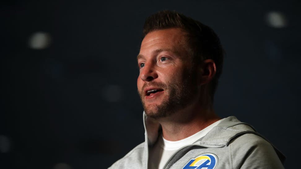 Sean McVay Called Cole Strange, Bill Belichick After Laughing At Patriots' Pick