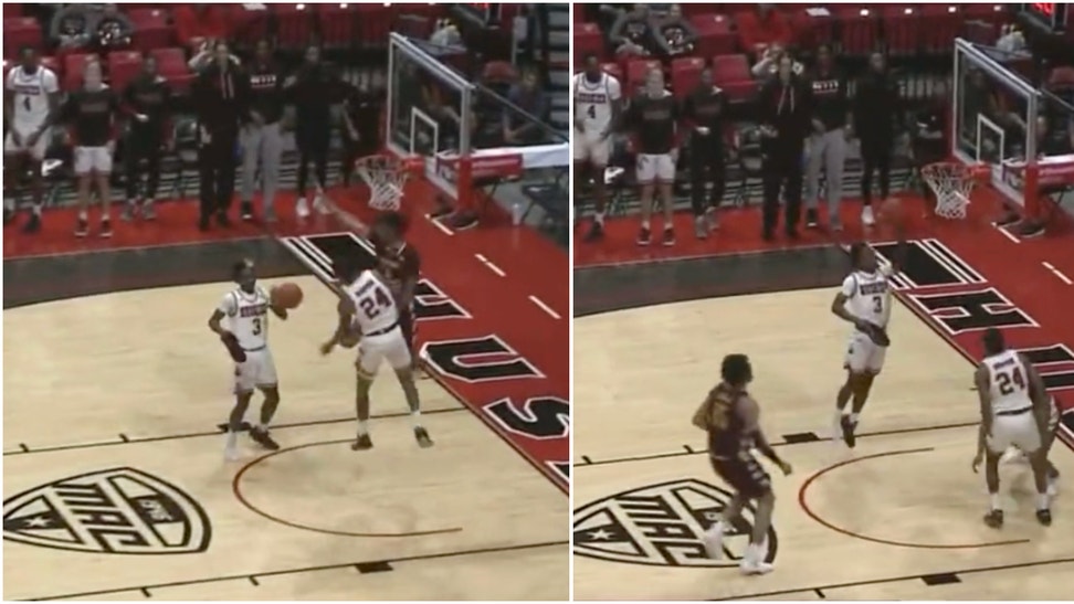 VIDEO: NIU Basketball Player Makes Layup While Holding Shoe In Hand