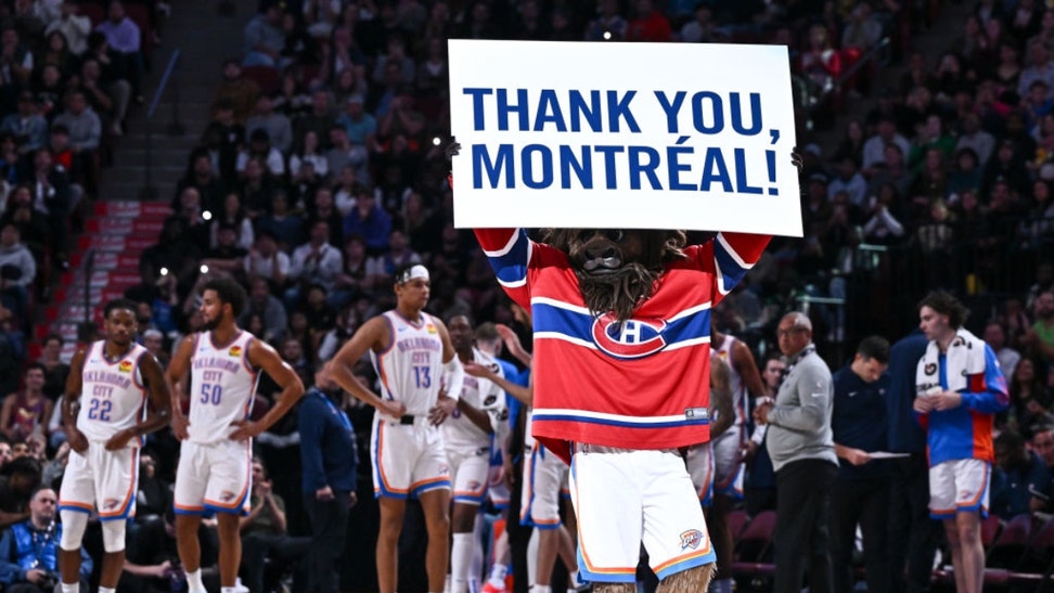 Okalhoma City Thunder in Montreal