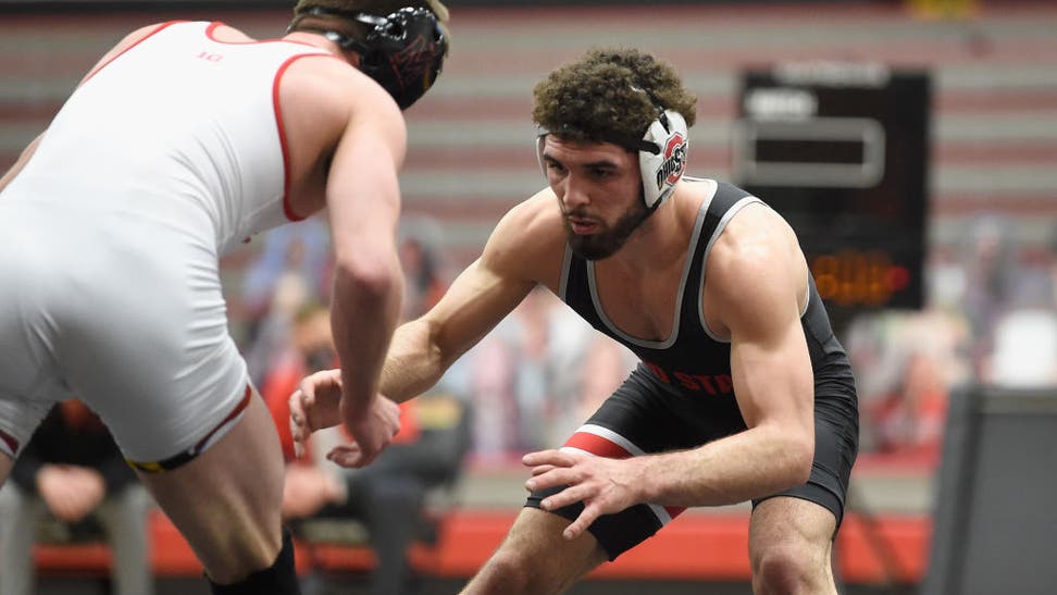 Ohio State wrestler Sammy Sasso