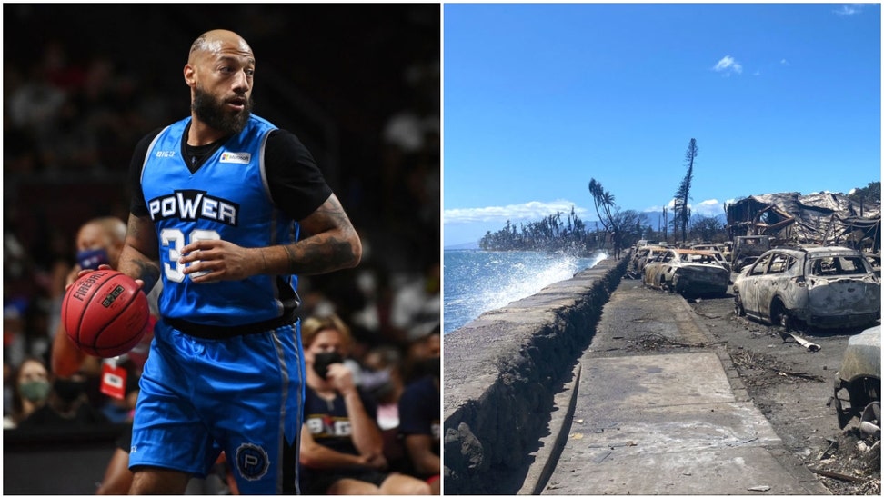 Royce White Maui Wildfires aftermath