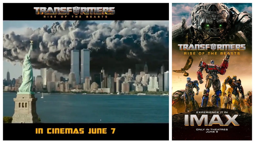 Transformers trailer yanked after 9/11 imagery.