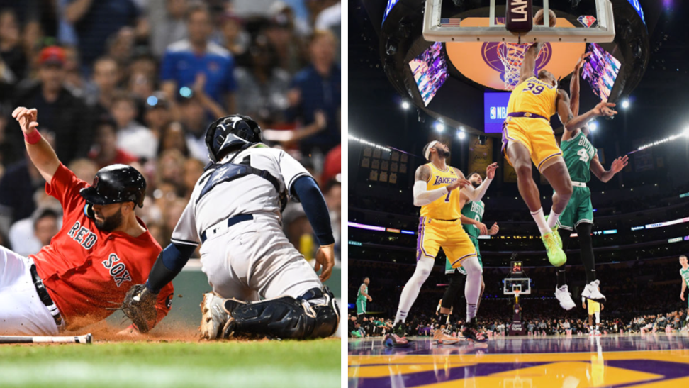 Yankees Red Sox Celtics and Lakers rivalries