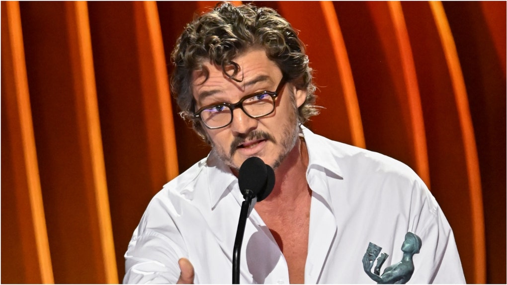 Pedro Pascal admits to being drunk during awards speech. (Credit: Getty Images)