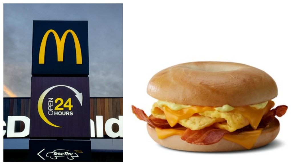 mcdonald's breakfast bagel