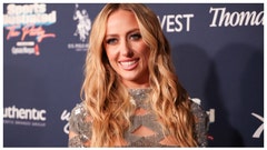 Brittany Mahomes shows off her super bowl bikini on a boat in Mexico.