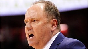 Wisconsin basketball coach Greg Gard dragged for making fire alarm joke after losing to Indiana. (Credit: USA Today Sports Network)