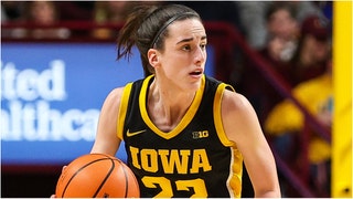 Caitlin Clark officially broke the all-time women's scoring record for college basketball. Lynette Woodard previously held the record. (Credit: USA Today Sports Network)