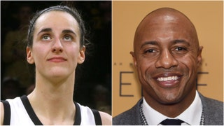 ESPN's Jay Williams doubled down on his claim that Caitlin Clark isn't the GOAT when it comes to women's college basketball. (Credit: Getty Images and USA Today Sports Network)