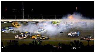 Massive Daytona 500 wreck takes out several drivers with nine laps to go in NASCAR opener. 