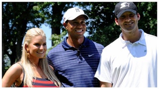 Tony Romo compares himself to Tiger Woods. 